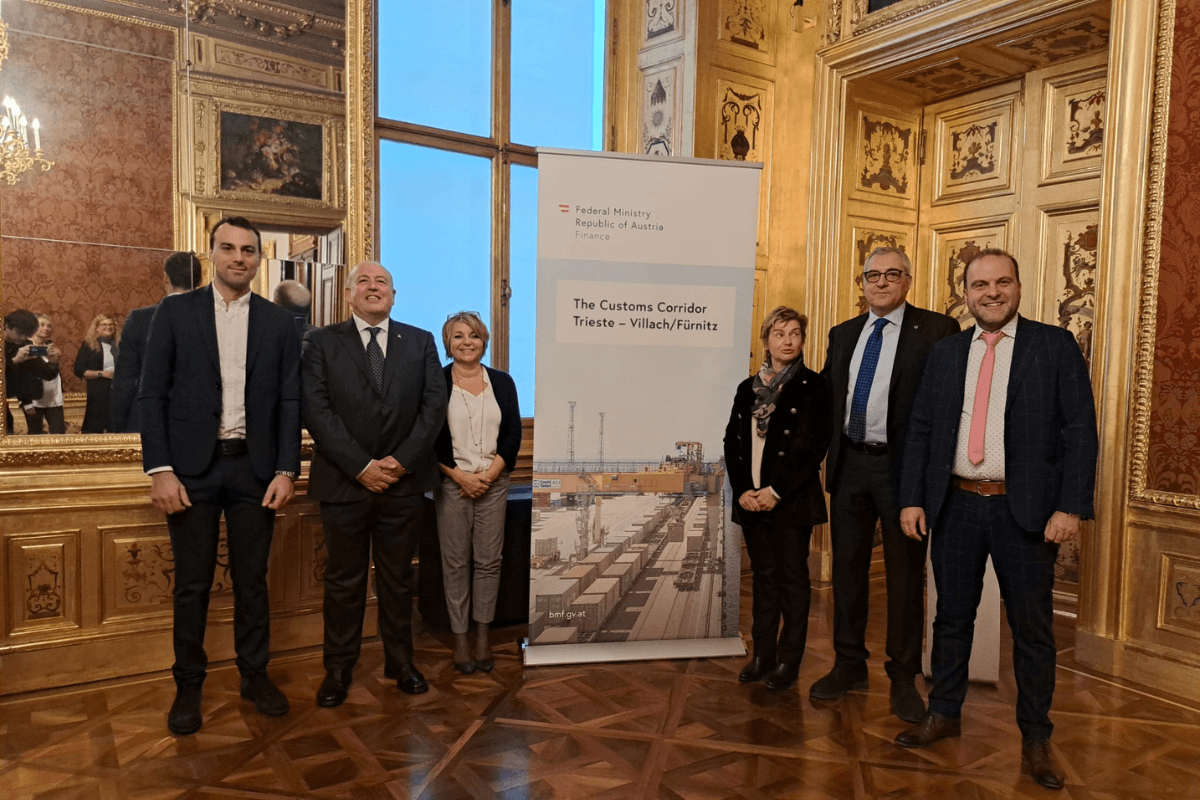 Al via il trasferimento doganale ferroviario tra Porto di Trieste e interporto di Fürnitz