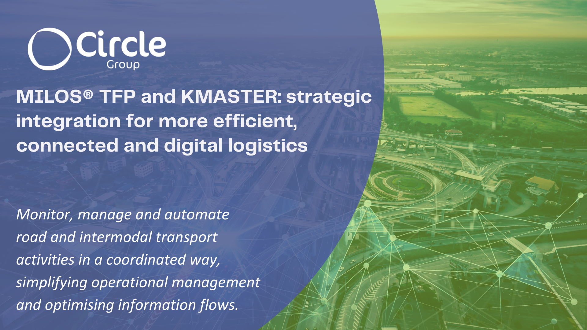 MILOS® TFP and KMASTER: strategic integration for more efficient, connected and digital logistics