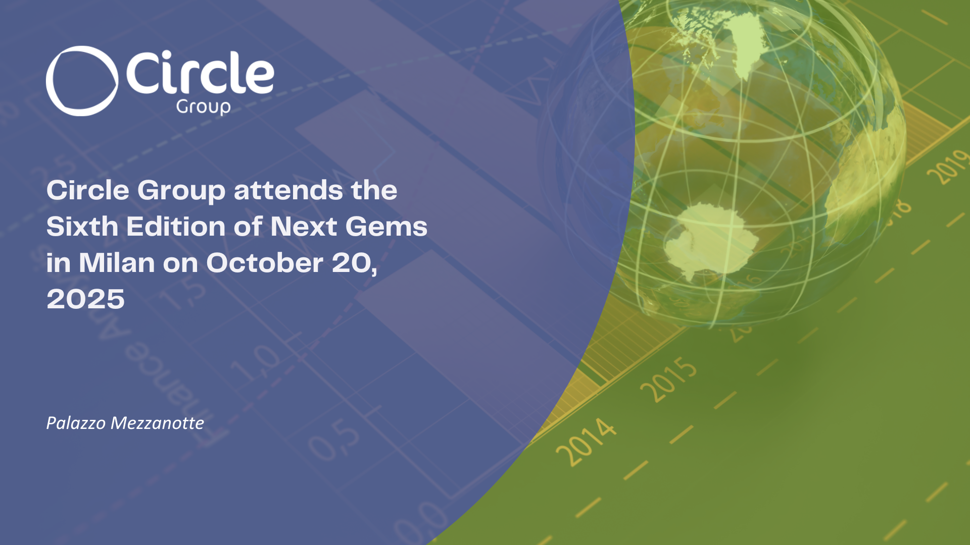 Circle Group attends the Sixth Edition of Next Gems in Milan on October 20, 2025